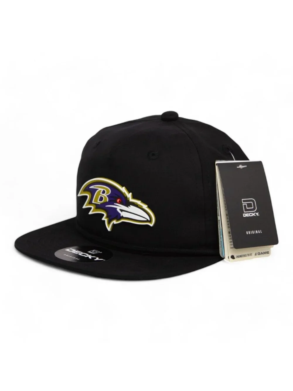 Baltimore Ravens 3D Classic Rope Hat- Black